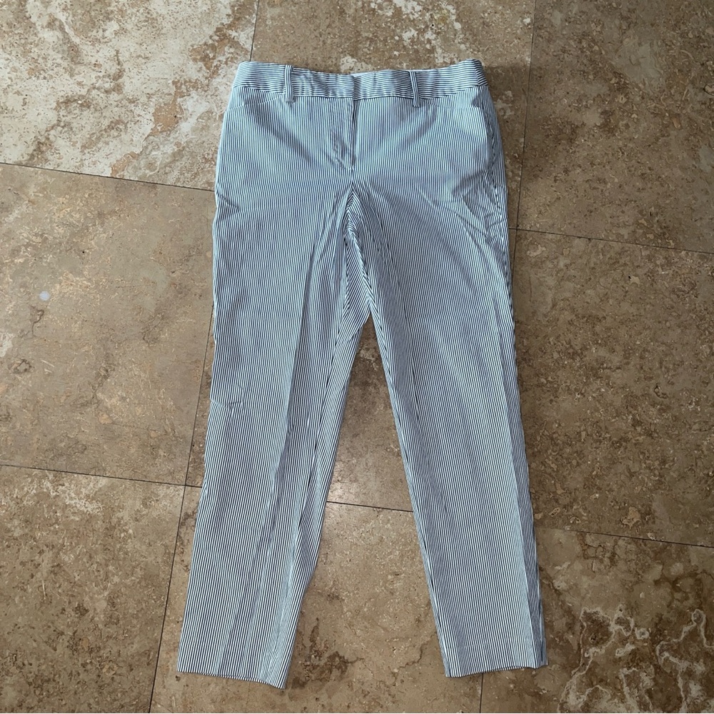 Talbots Black & White Hampshire Ankle Pants